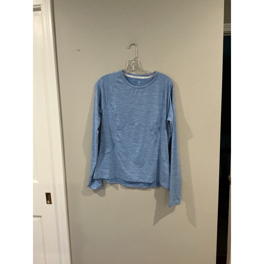 Spyder Active Womens Base Layer Warm Long Sleeve T Shirt Soft Large